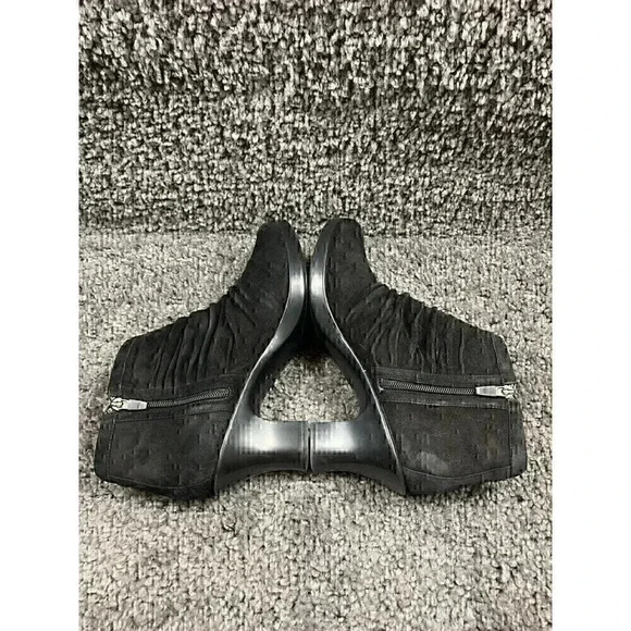 Dansko Buffy Ankle Boots Booties Black Suede Leather Slouch Size EUR 41​ - Picture 4 of 8